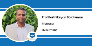 IIM Sirmaur, Professor: Prof Karthikeyan Balakumar Interview